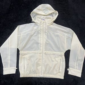 Hunter Travel Shell Jacket - Shaded White Women Size XXS NWT